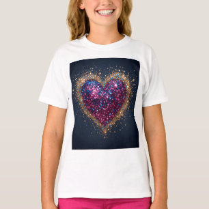 Camiseta Corazón Sagrado Cósmico