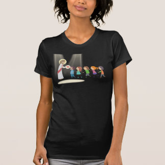 Camiseta corazón sagrado de jesús