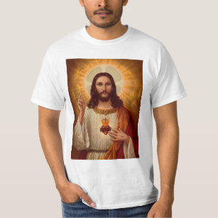 Camiseta Corazón sagrado de Jesús