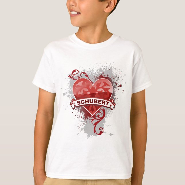 Camiseta Corazón Schubert (Anverso)