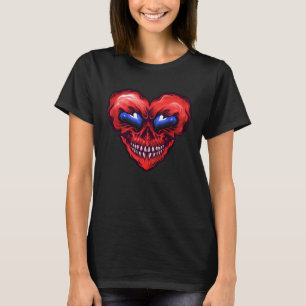 Camiseta Corazón sin corazón roto sin amor Retro Hip Hop ti