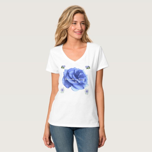 Camiseta Corazón sonriente (Anverso completo)