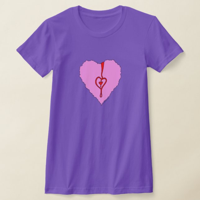 CAMISETA CORAZÓN SURREAL (Distribución)