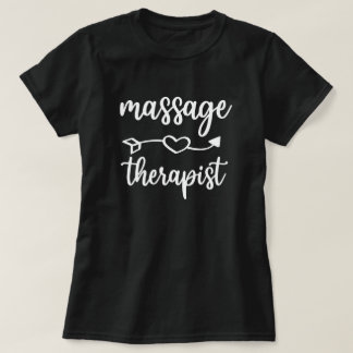 Camiseta Corazón terapeuta de masaje