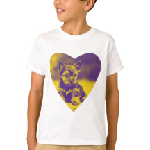 Corazón Terrier de Yorkshire