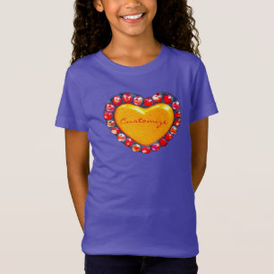 Camiseta Corazón Thunder_Cove del oro