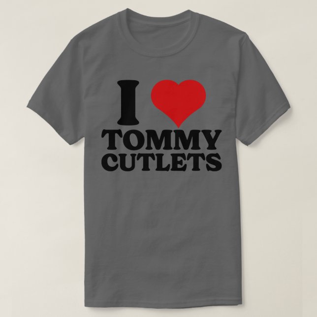 Camiseta Corazón Tommy Cutlets Tommy DeVito (Diseño del anverso)