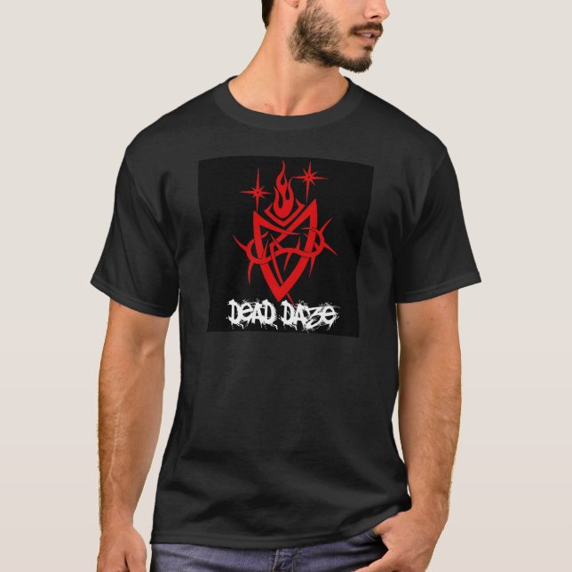 Camiseta Corazón tribal demoledor muerto (Anverso)