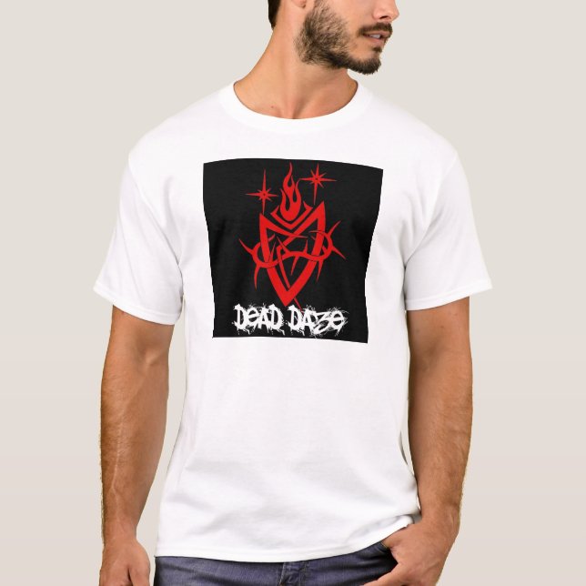 Camiseta Corazón tribal demoledor muerto (Anverso)