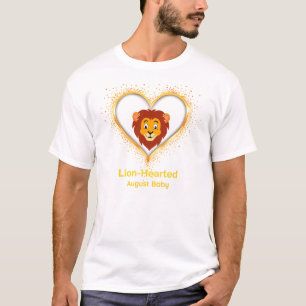 Camiseta Corazón valiente, espíritu de agosto