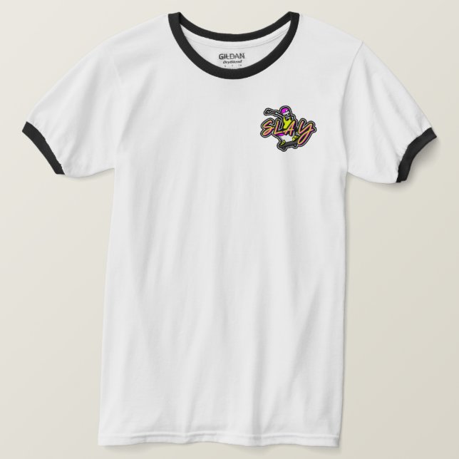 Camiseta Corazón Valiente, Espíritu Libre (Anverso del diseño)