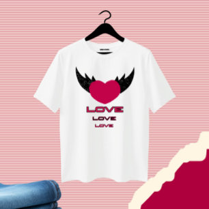 Camiseta Corazón volador