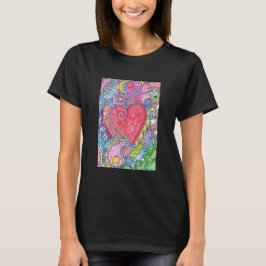 Camiseta Corazón volador