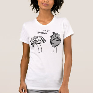 Camiseta Corazón y cerebro