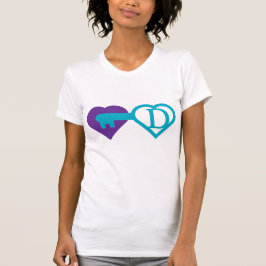 Camiseta Corazón y clave