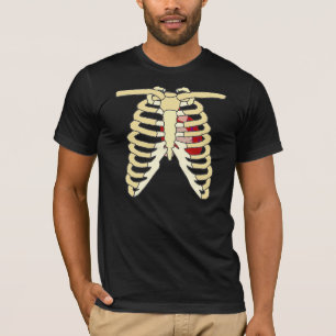Camiseta Corazón y costillas