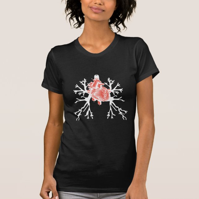 Camiseta Corazón y pulmones (Anverso)