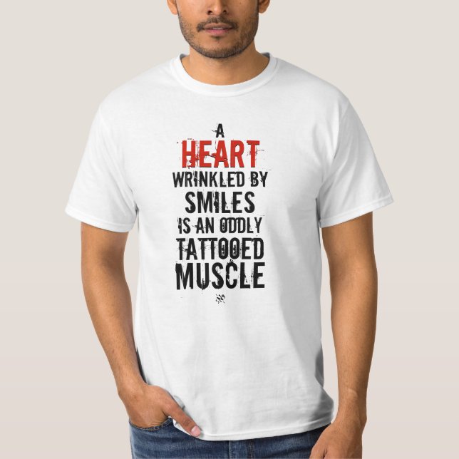 Camiseta Corazón y sonrisas v2 (Anverso)
