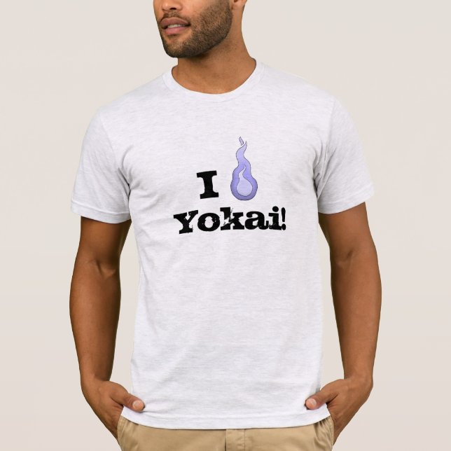 Camiseta ¡Corazón Yokai! Hitodama (Anverso)