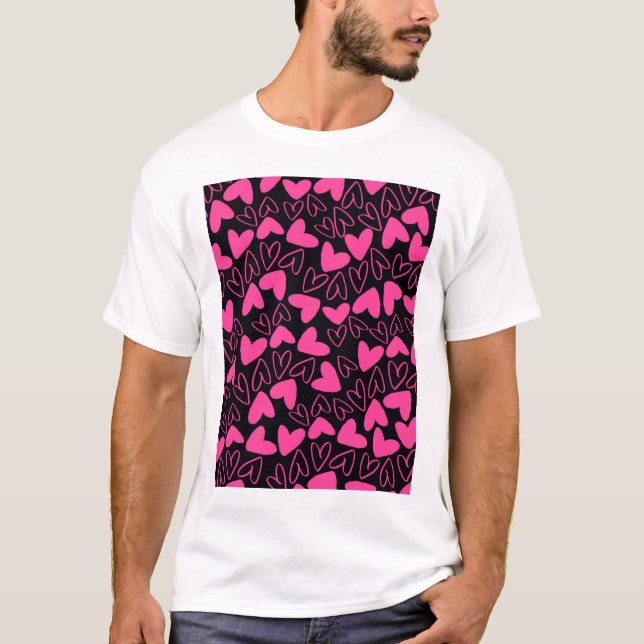 Camiseta Corazones (Anverso)