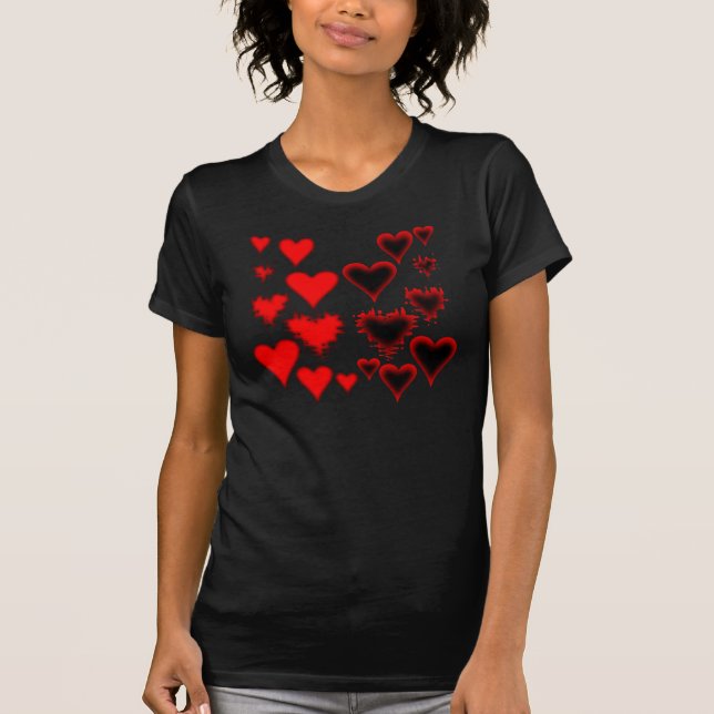 Camiseta Corazones (Anverso)
