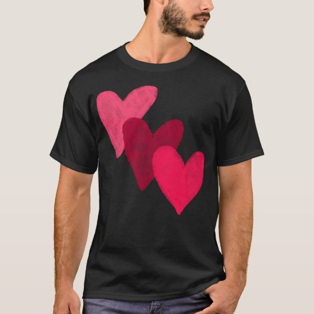 Camiseta Corazones (Anverso)