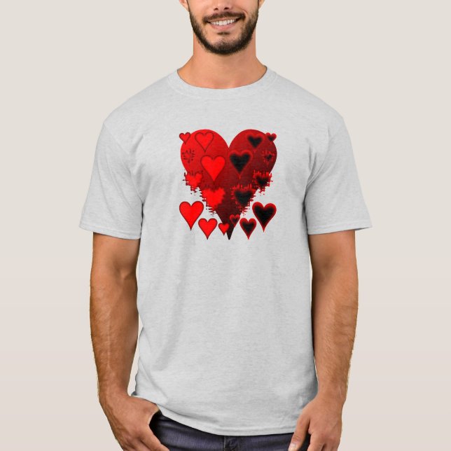 Camiseta Corazones (Anverso)
