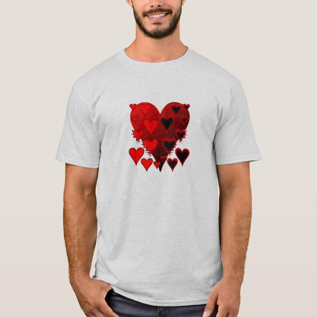 Camiseta Corazones (Anverso)