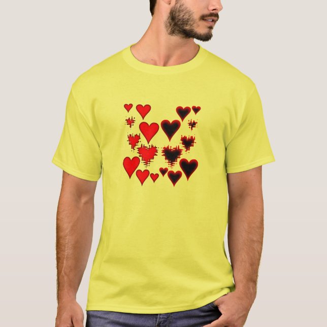 Camiseta Corazones (Anverso)