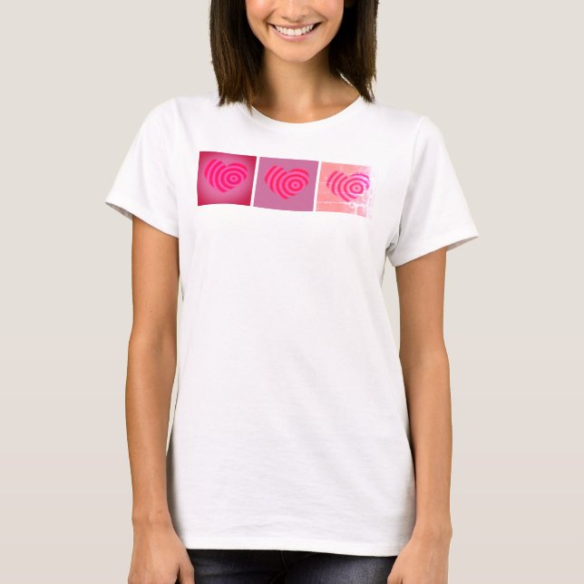 Camiseta Corazones (Anverso)