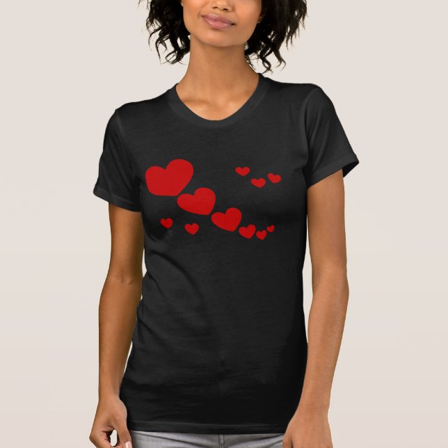 Camiseta Corazones (Anverso)