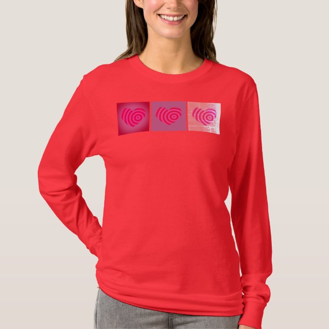 Camiseta Corazones (Anverso)