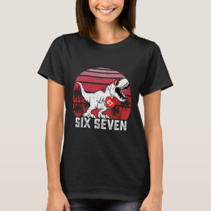 Camiseta Corazones 67 Día de San Valentín 67 Meme Seis Siet