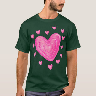 Camiseta Corazones A Los Niños Camisas Chicas De La Escuela