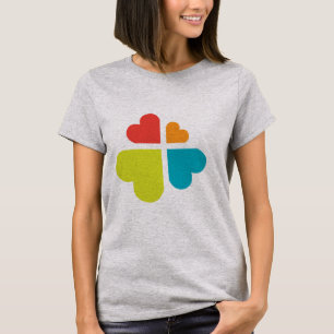 Camiseta Corazones Cruz