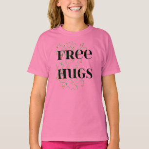 Camiseta Corazones de abrazos libres