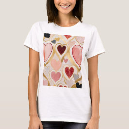 Camiseta Corazones de amor