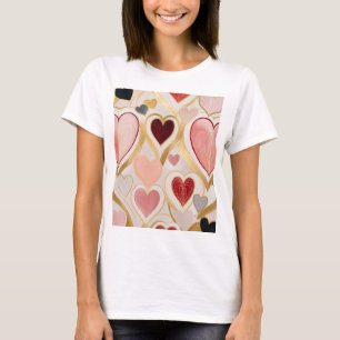 Camiseta Corazones de amor
