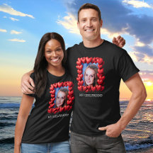 Corazones de amor rojos enmarcados texto de foto p