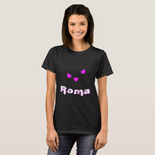 Camiseta Corazones de amor romaníes