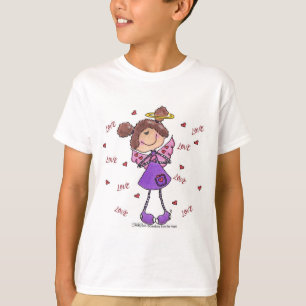 Camiseta Corazones de ángel