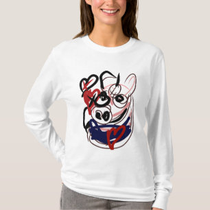 Camiseta Corazones de cerdo X