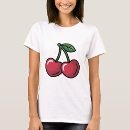 Camiseta Corazones de Cereza