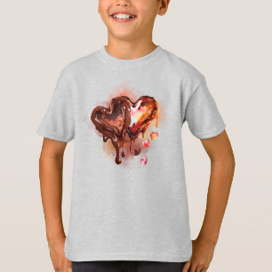 Camiseta Corazones de chocolate