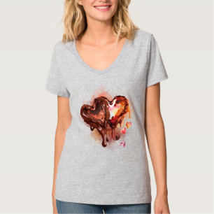 Camiseta Corazones de chocolate