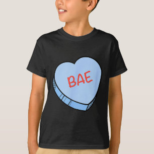 Camiseta Corazones de Conversación de San Valentín “bae”