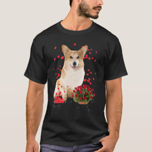 Camiseta Corazones De Corgi Globos Y Cesta De Rosas San Val