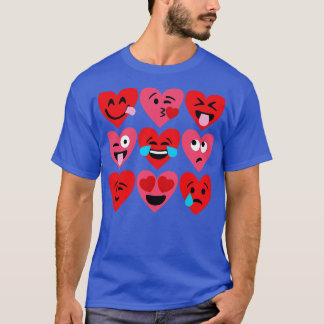 Camiseta Corazones de emoji