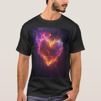 Camiseta Corazones de Fuego Orgullo