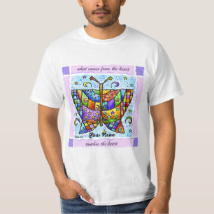 Camiseta Corazones de mariposa